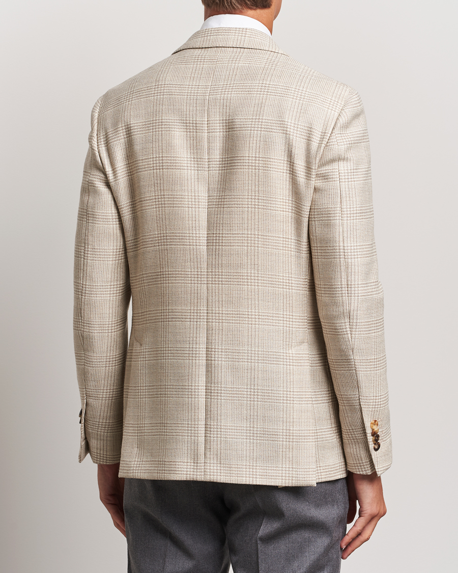 Herre | Blazere & jakker | Lardini | Prince of Wales Wool Blazer Light Beige