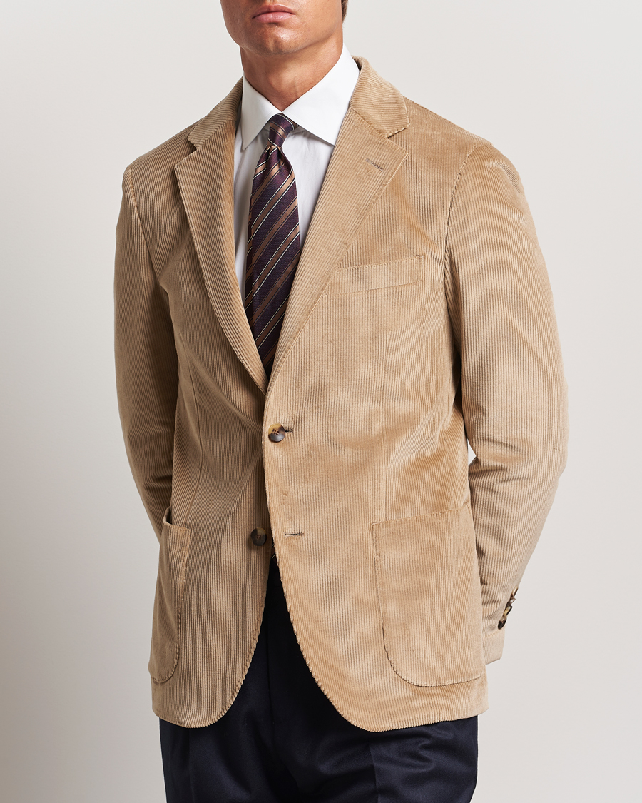Herre | Blazere & jakker | Lardini | Corduroy Blazer Beige