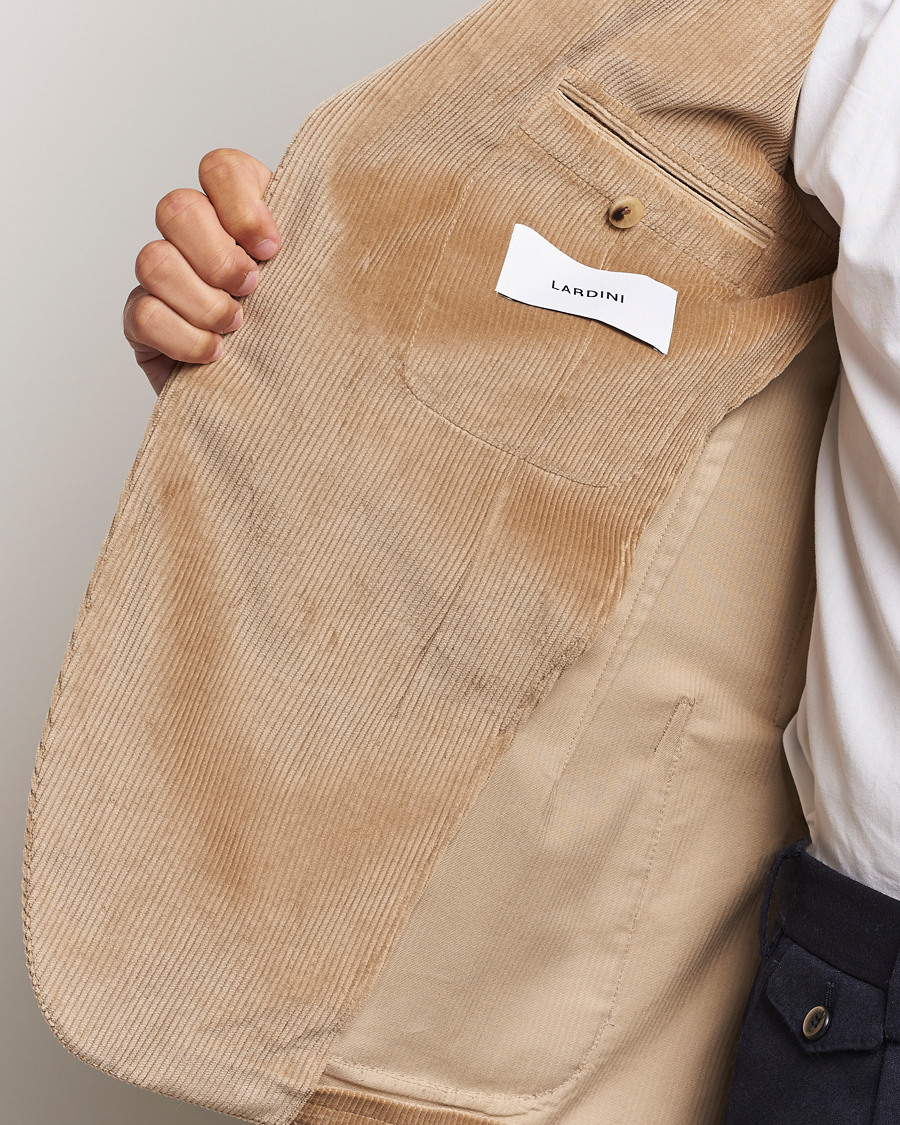 Herre | Blazere & jakker | Lardini | Corduroy Blazer Beige