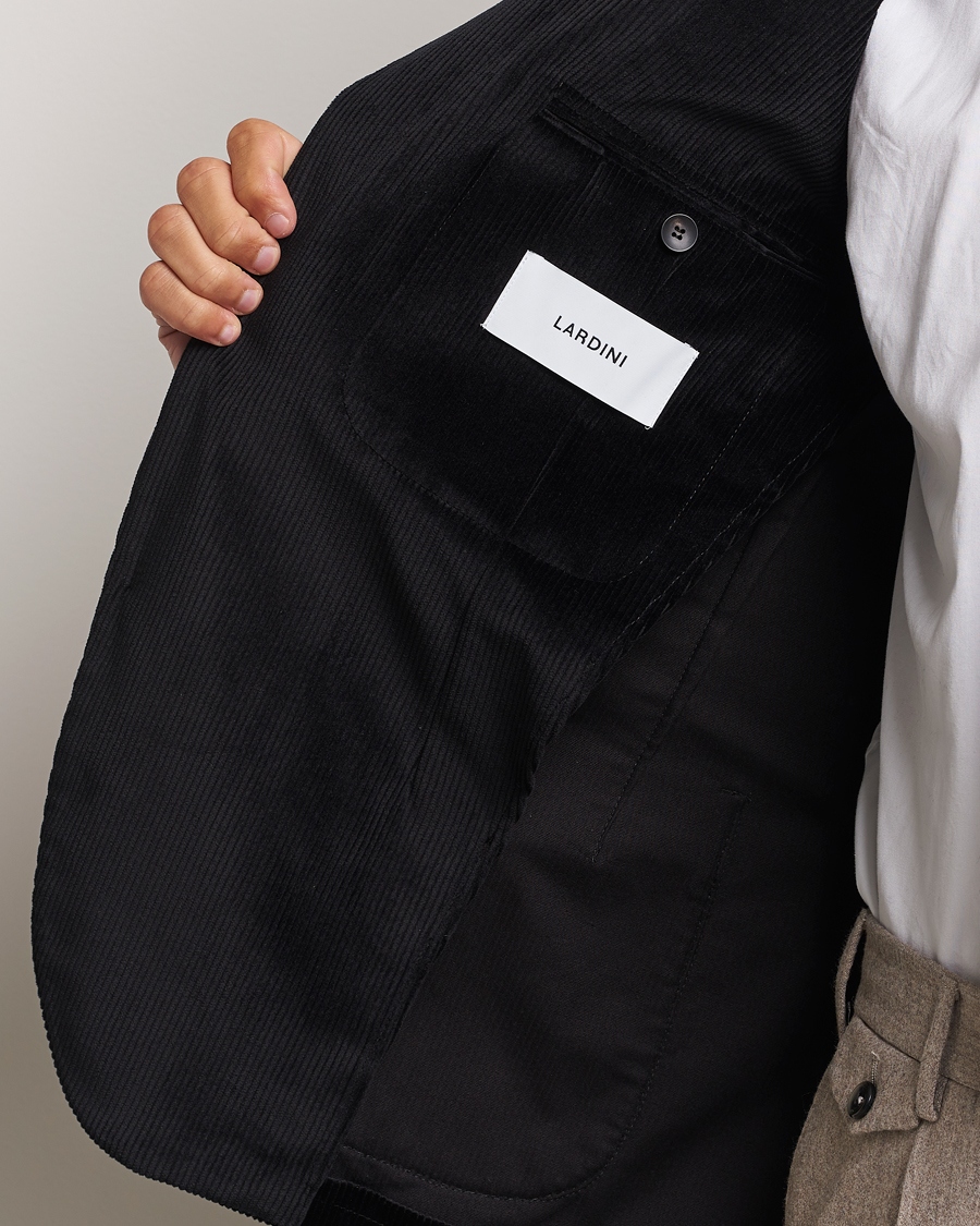 Herre | Blazere & jakker | Lardini | Corduroy Blazer Black