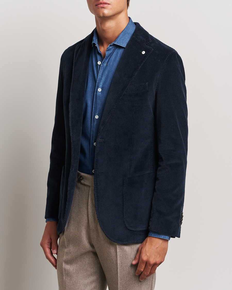 Herre | Blazere & jakker | L.B.M. 1911 | Jack Corduroy Blazer Navy