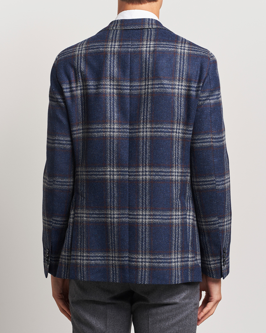 Herre | Blazere & jakker | L.B.M. 1911 | Jack Regular Checked Wool Blazer Navy