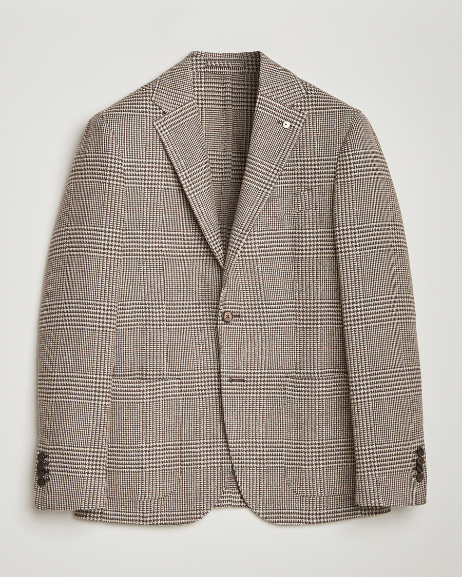 Herre | Blazere & jakker | L.B.M. 1911 | Jack Regular Prince of Wales Blazer Olive