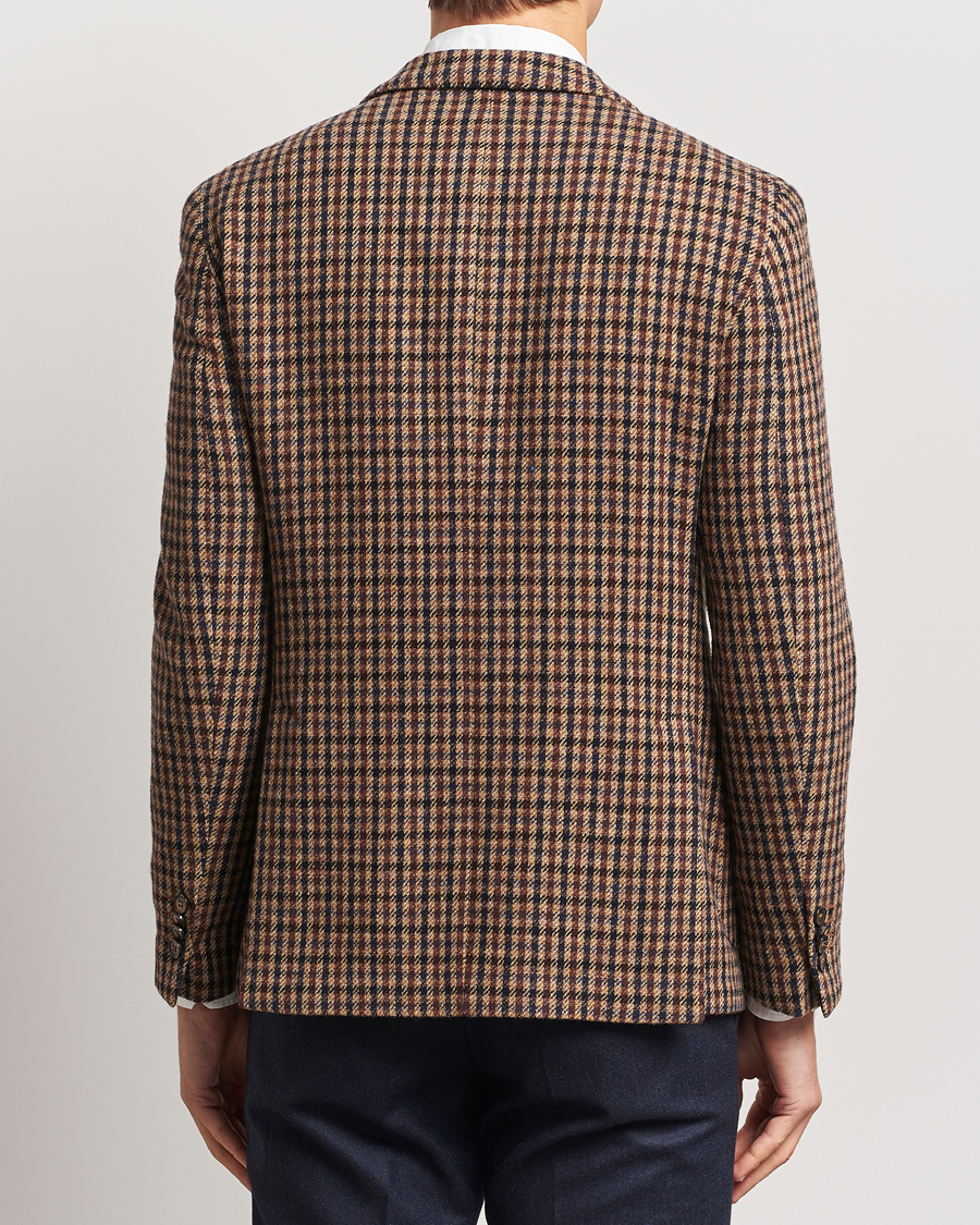 Herre | Blazere & jakker | L.B.M. 1911 | Jack Regular Small Check Wool Blazer Brown