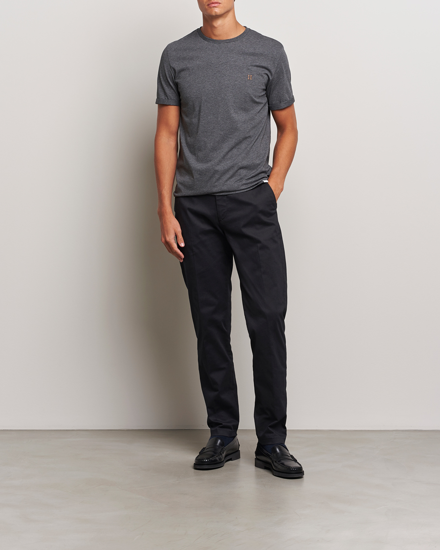 Herre | Bukser | LES DEUX | Como Reg Cotton Pants Black