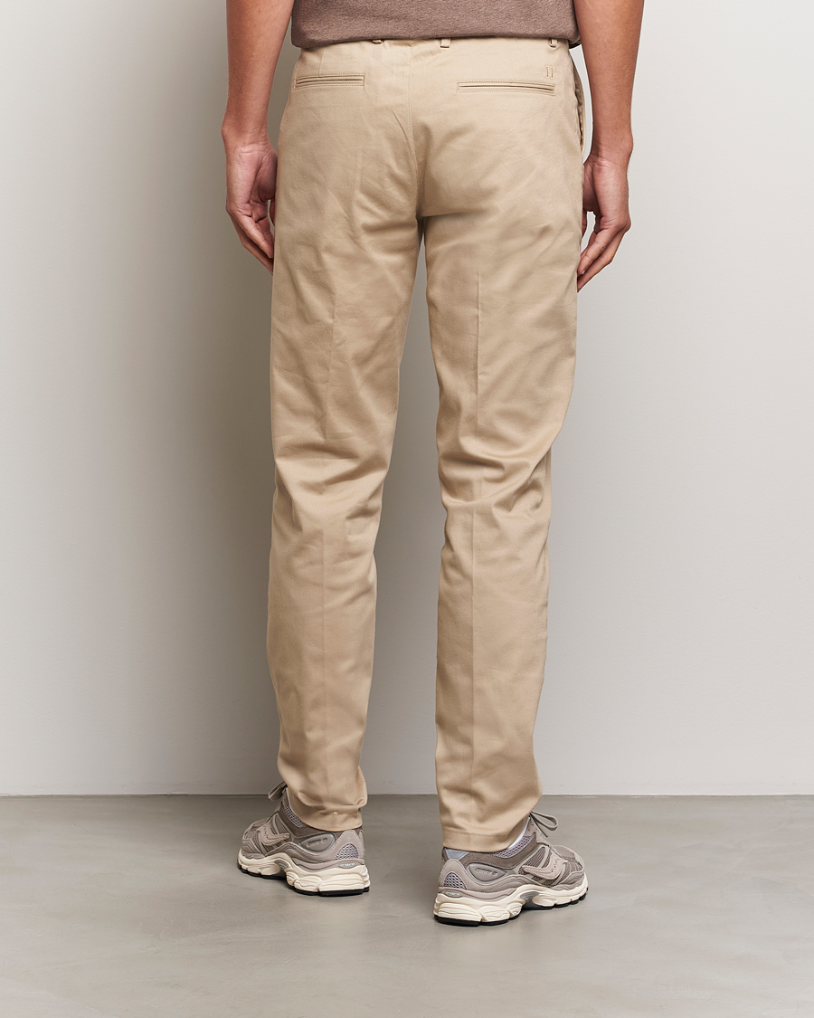 Herre | Bukser | LES DEUX | Como Reg Cotton Pants Dark Sand