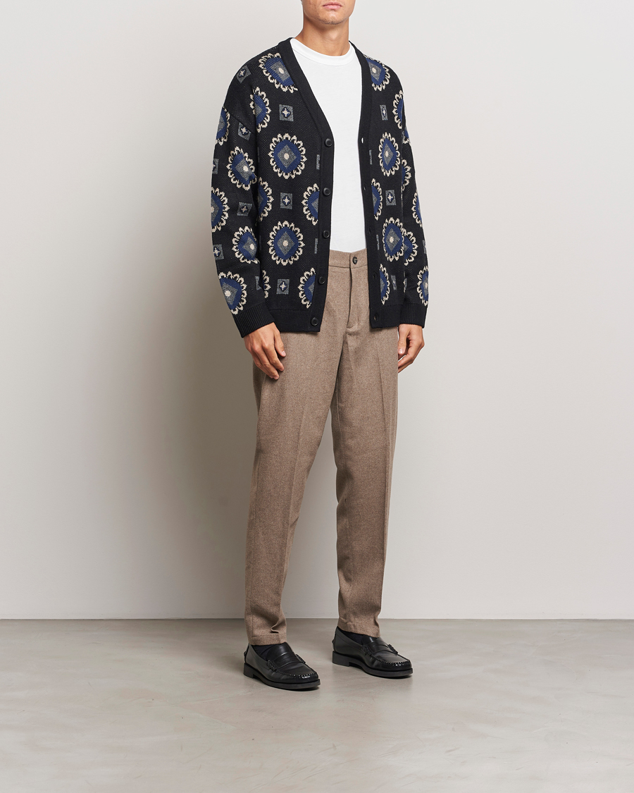 Herre | Bukser | LES DEUX | Como Reg Wool Pants Desert Taupe Melange