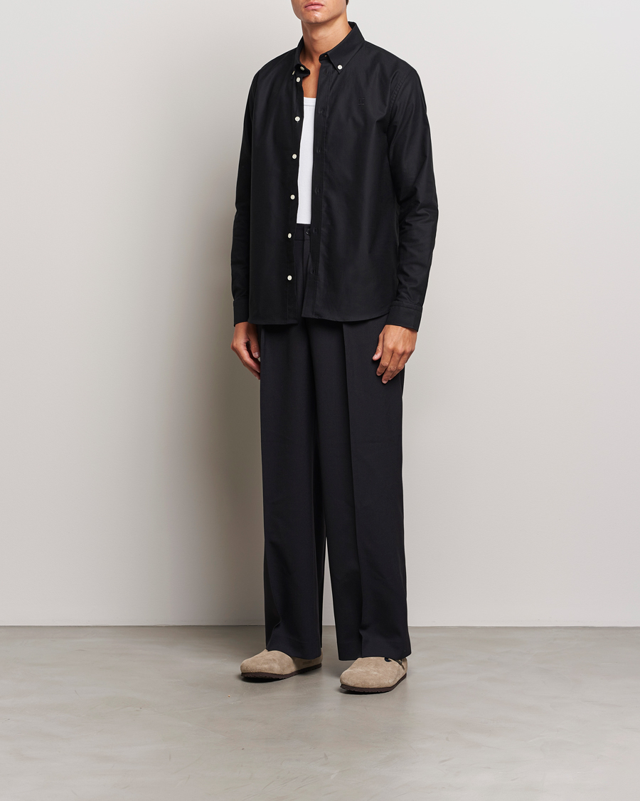 Herre | Skjorter | LES DEUX | Konrad Oxford Shirt Black