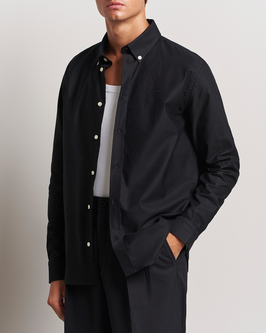 Herre | Skjorter | LES DEUX | Konrad Oxford Shirt Black