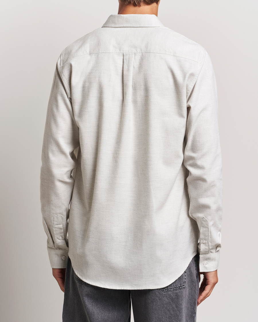 Herre | Skjorter | LES DEUX | Dessert Reg Shirt Snow Melange
