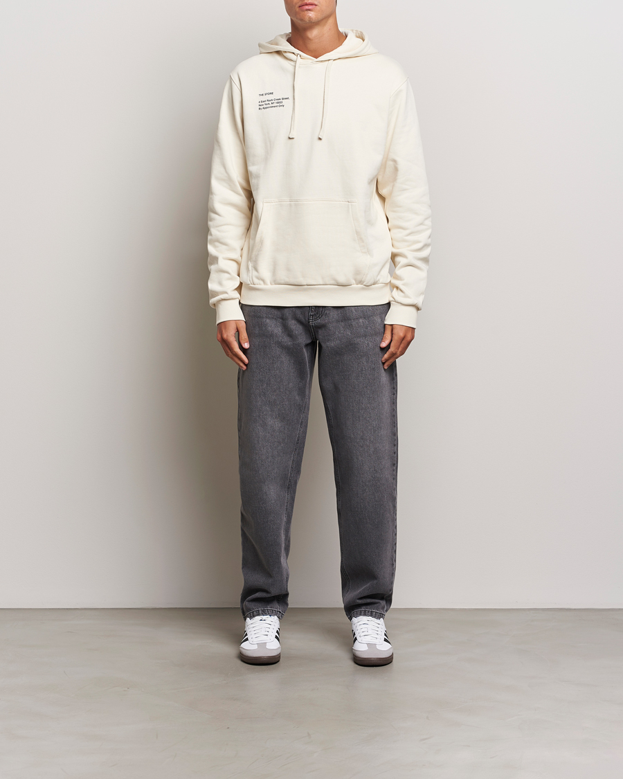 Herre | Trøjer | LES DEUX | Neighborhood Hoodie Ivory/Black