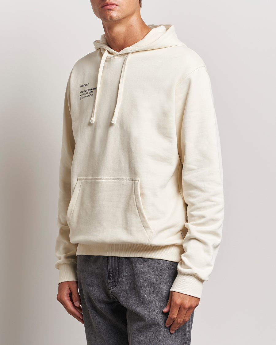 Herre | Trøjer | LES DEUX | Neighborhood Hoodie Ivory/Black