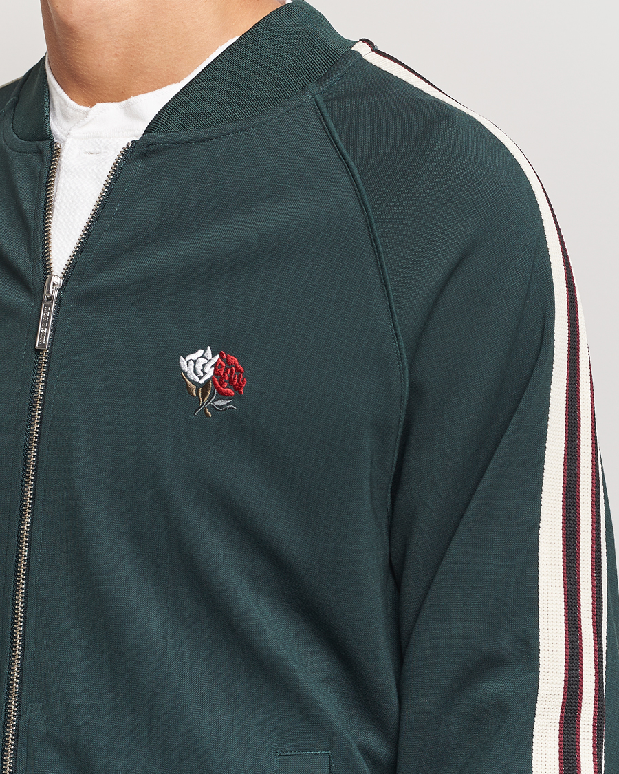 Herre | Trøjer | LES DEUX | Sterling Track Jacket 2.0 Pine Green/Ivory