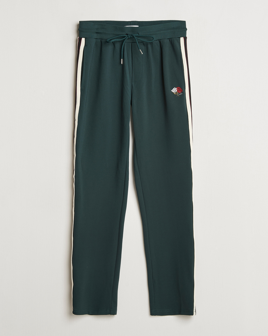 Herre | Bukser | LES DEUX | Sterling Track Pants 2.0 Pine Green/Ivory