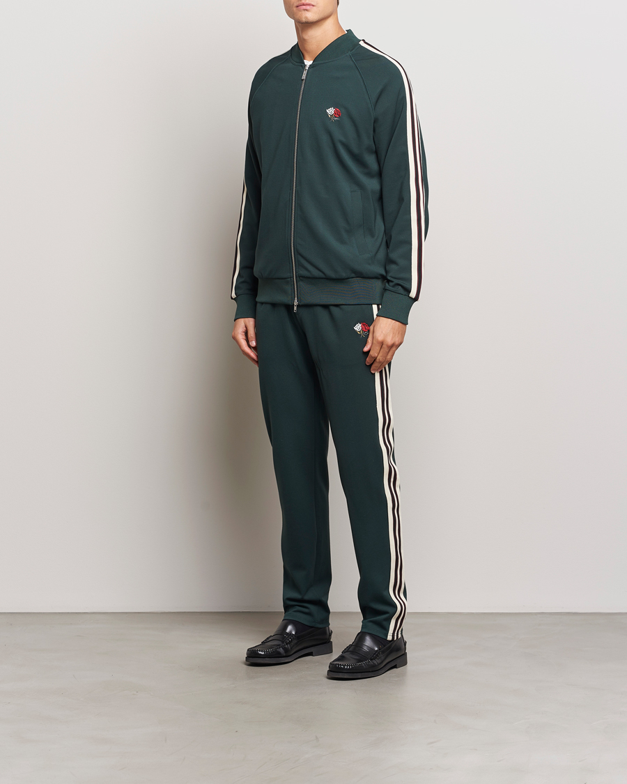 Herre | Bukser | LES DEUX | Sterling Track Pants 2.0 Pine Green/Ivory