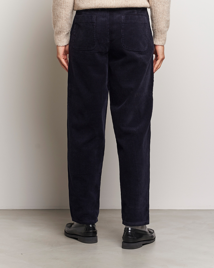 Herre | Bukser | LES DEUX | Kody Heavy Corduroy Pants Dark Navy