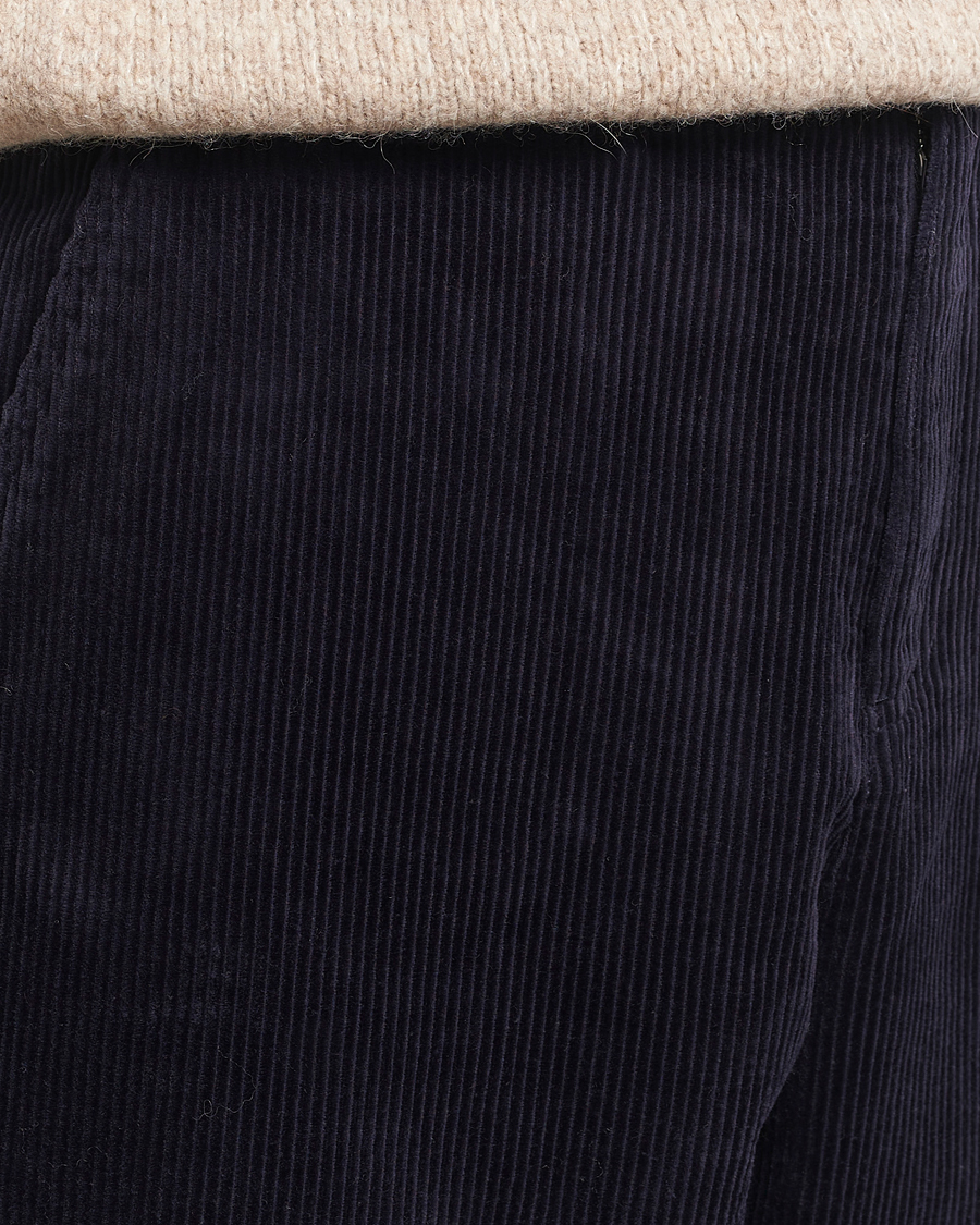 Herre | Bukser | LES DEUX | Kody Heavy Corduroy Pants Dark Navy