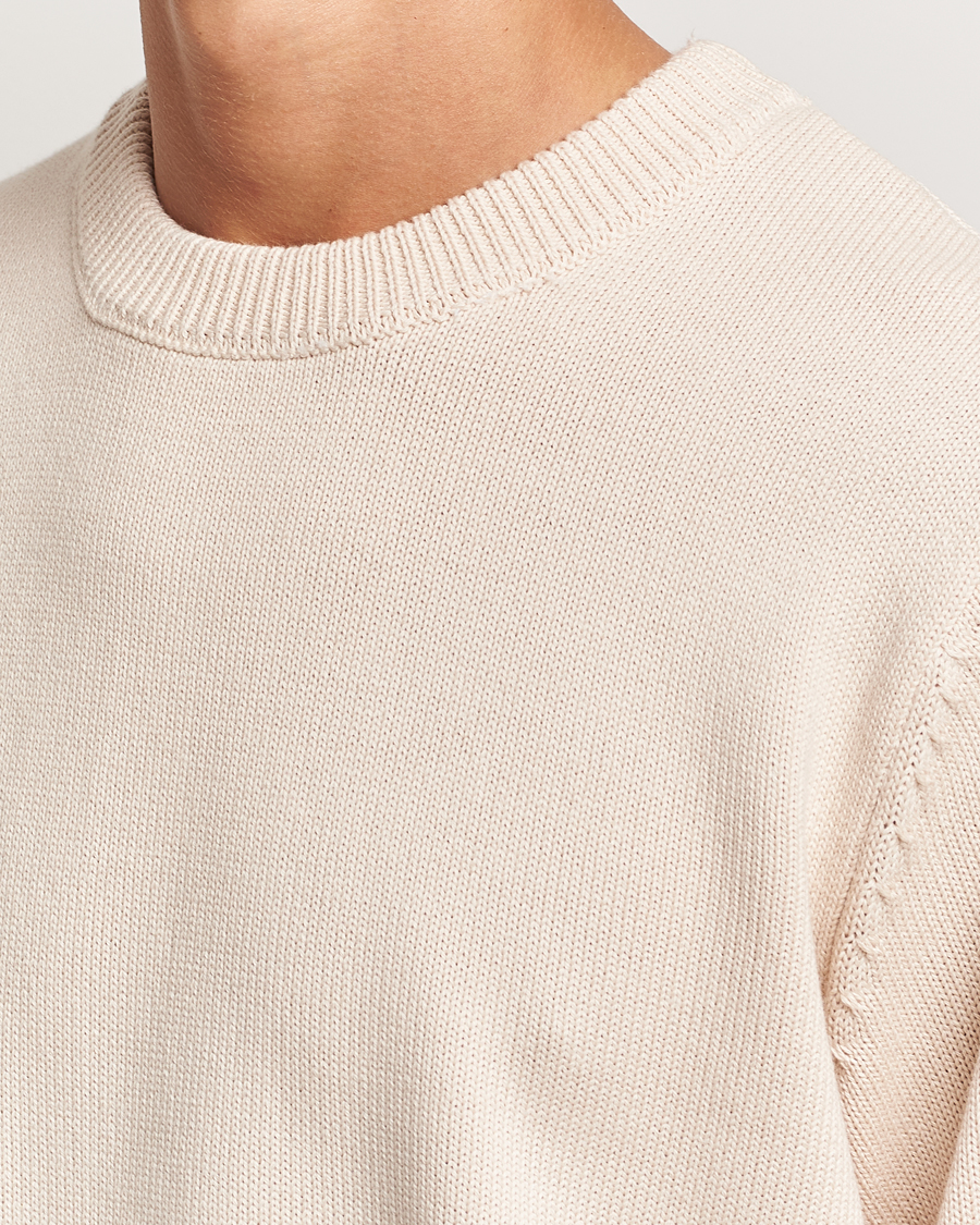 Herre | Trøjer | LES DEUX | Gary Cotton Knit 2.0 Ivory