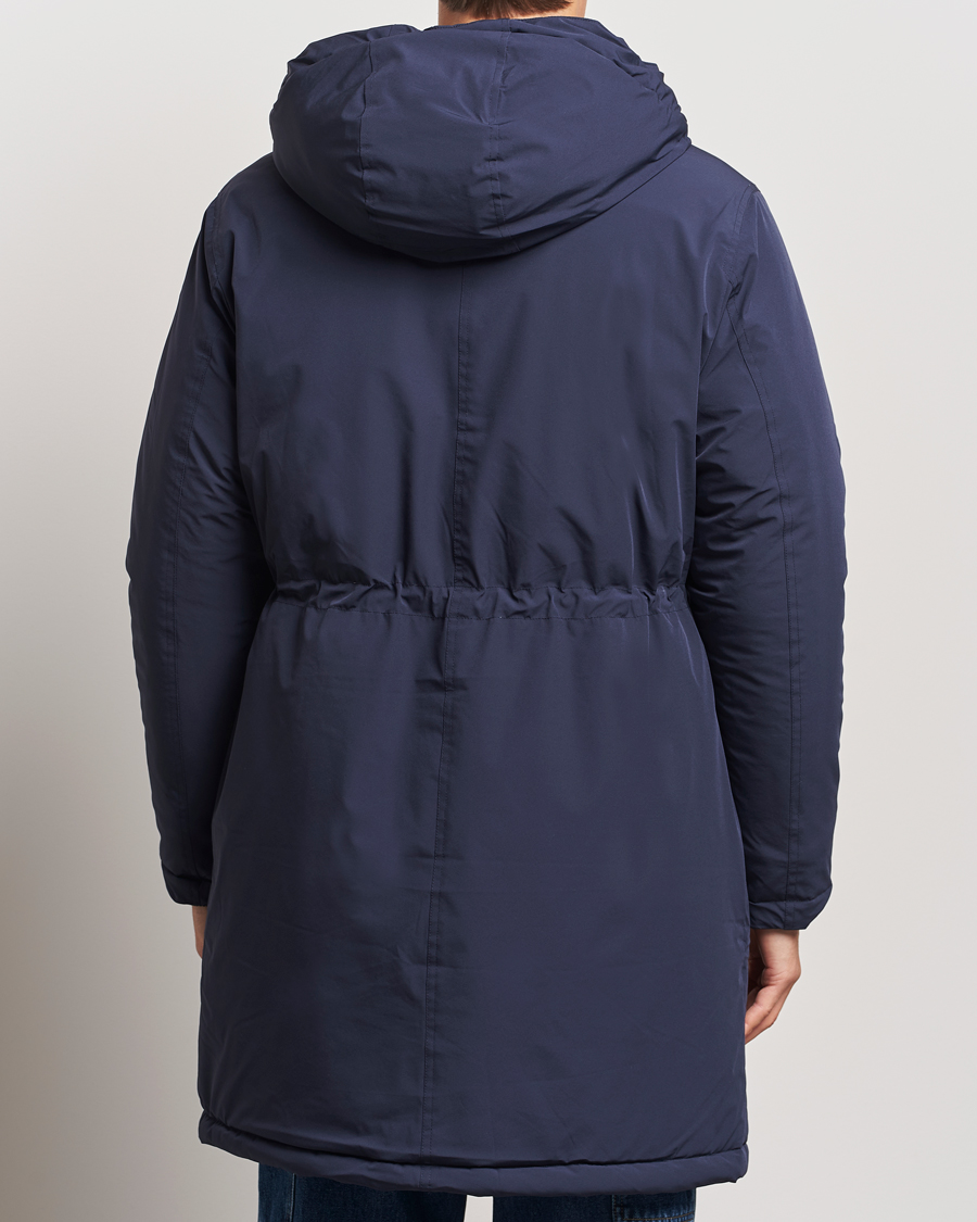 Herre | Jakker | LES DEUX | Channing Padded Parka Coat Dark Navy
