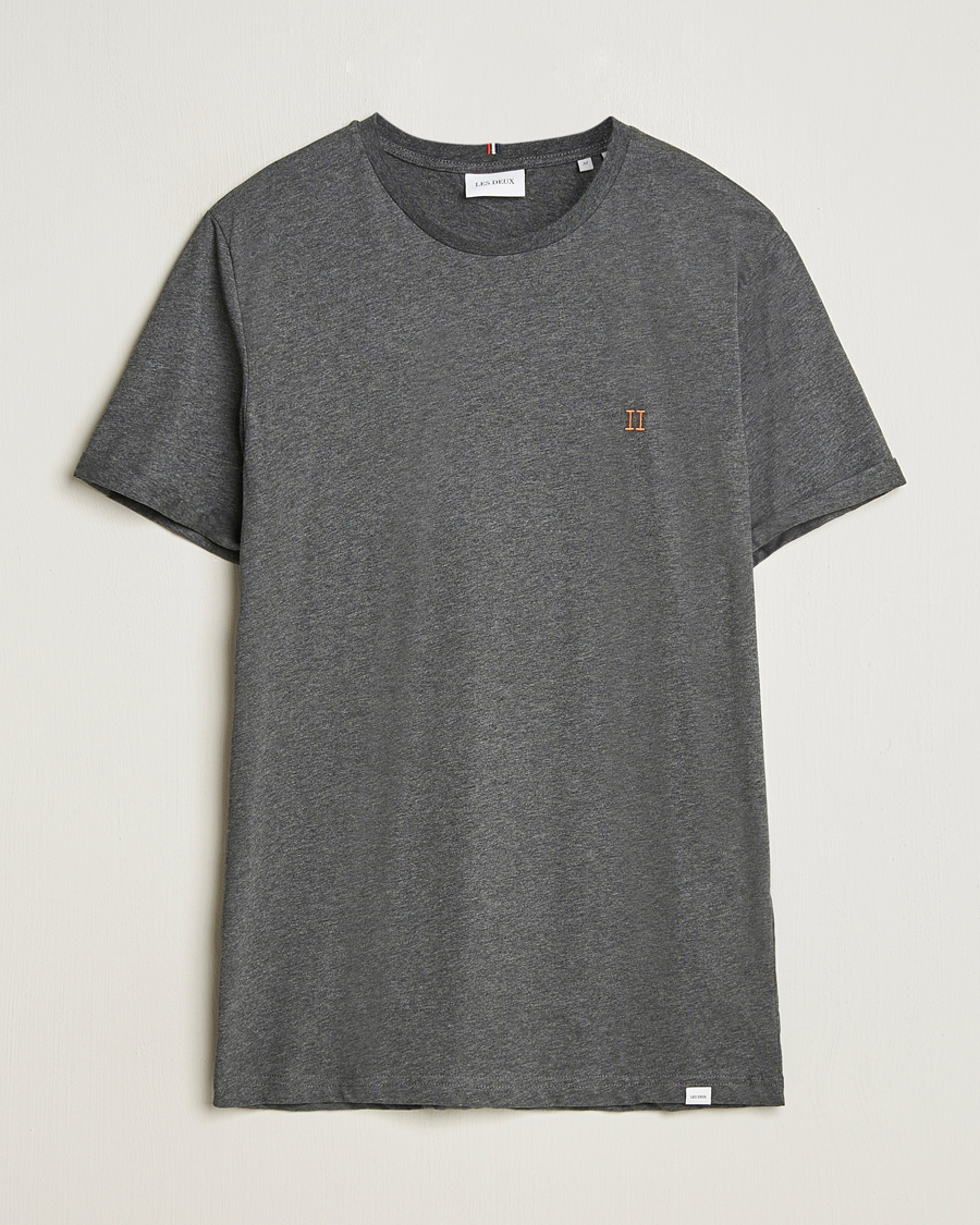 Herre | T-Shirts | LES DEUX | Nørregaard T-Shirt Mountain Grey Melange