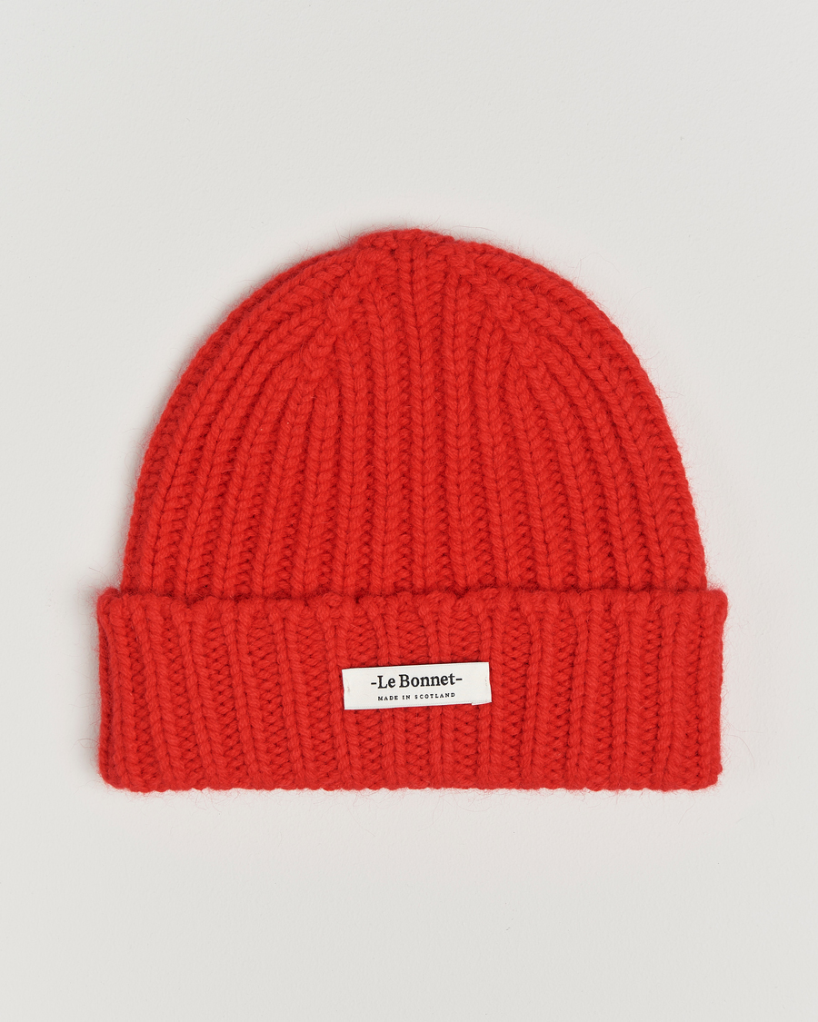 Herre | Le Bonnet Le Grand Logo Crimson | Le Bonnet | Le Grand Logo Crimson