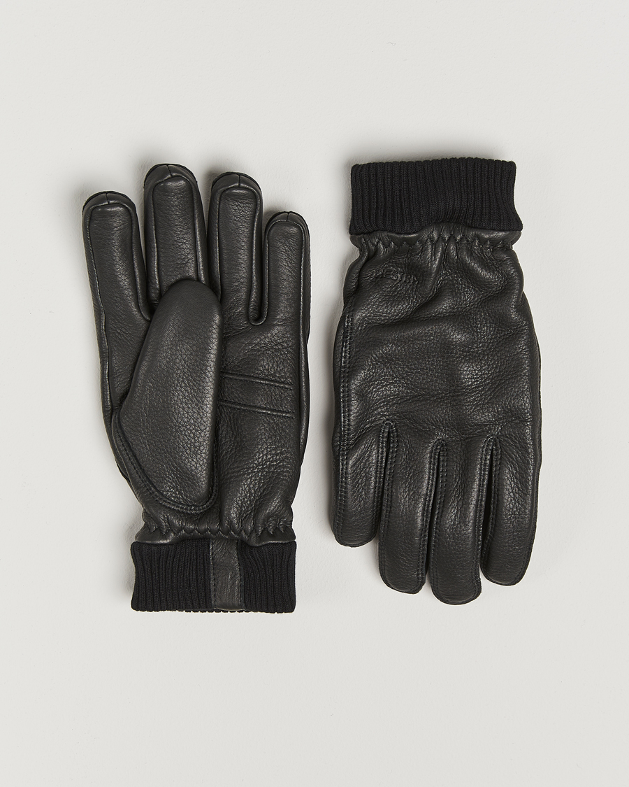 Herre | Handsker | Hestra | Tore Deerskin Primaloft Lined Glove Black