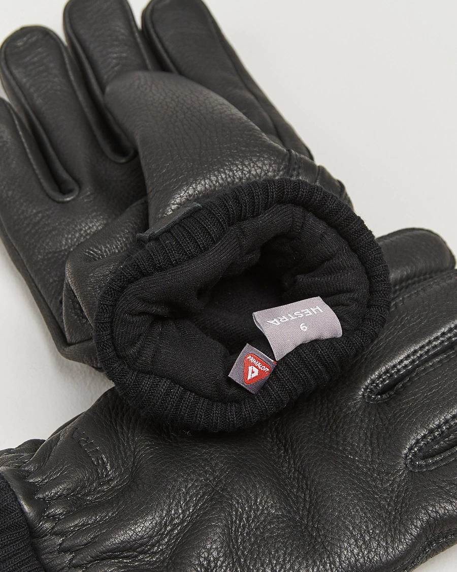 Herre | Handsker | Hestra | Tore Deerskin Primaloft Lined Glove Black