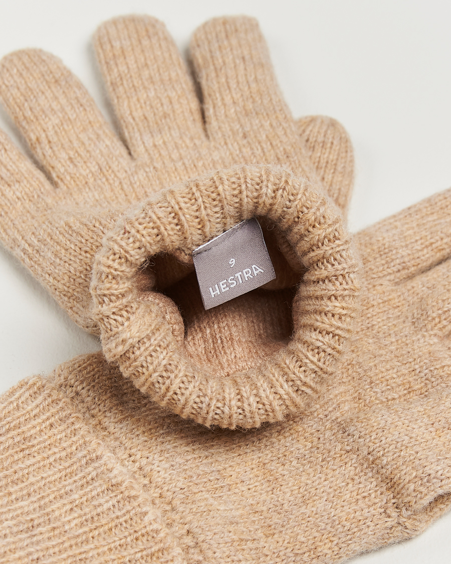 Herre | Handsker | Hestra | Raggwool Glove Beige