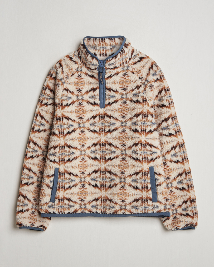 Herre | Trøjer | Pendleton | Pullover Half Zip Fleece Trapper Peak