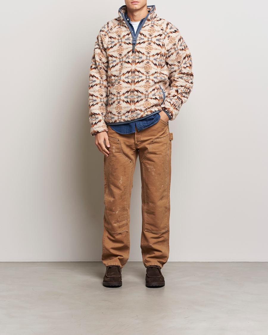 Herre | Trøjer | Pendleton | Pullover Half Zip Fleece Trapper Peak