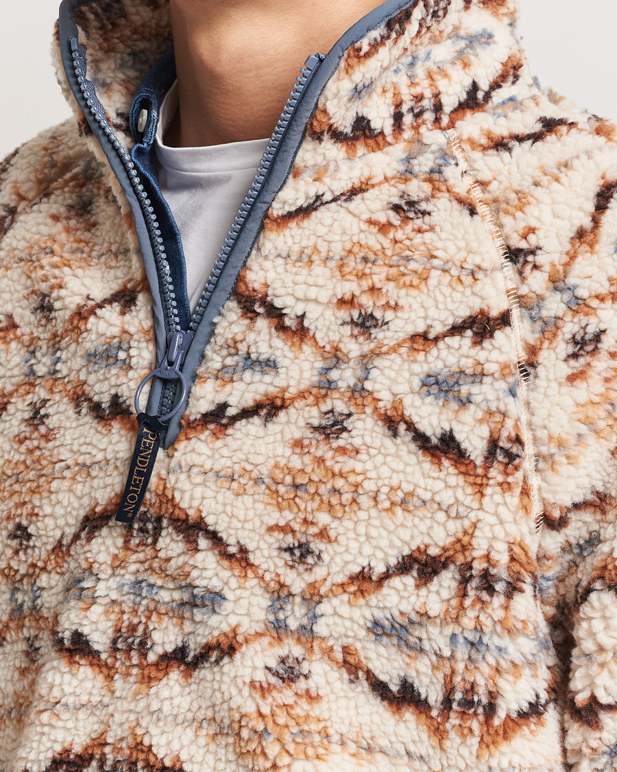 Herre | Trøjer | Pendleton | Pullover Half Zip Fleece Trapper Peak