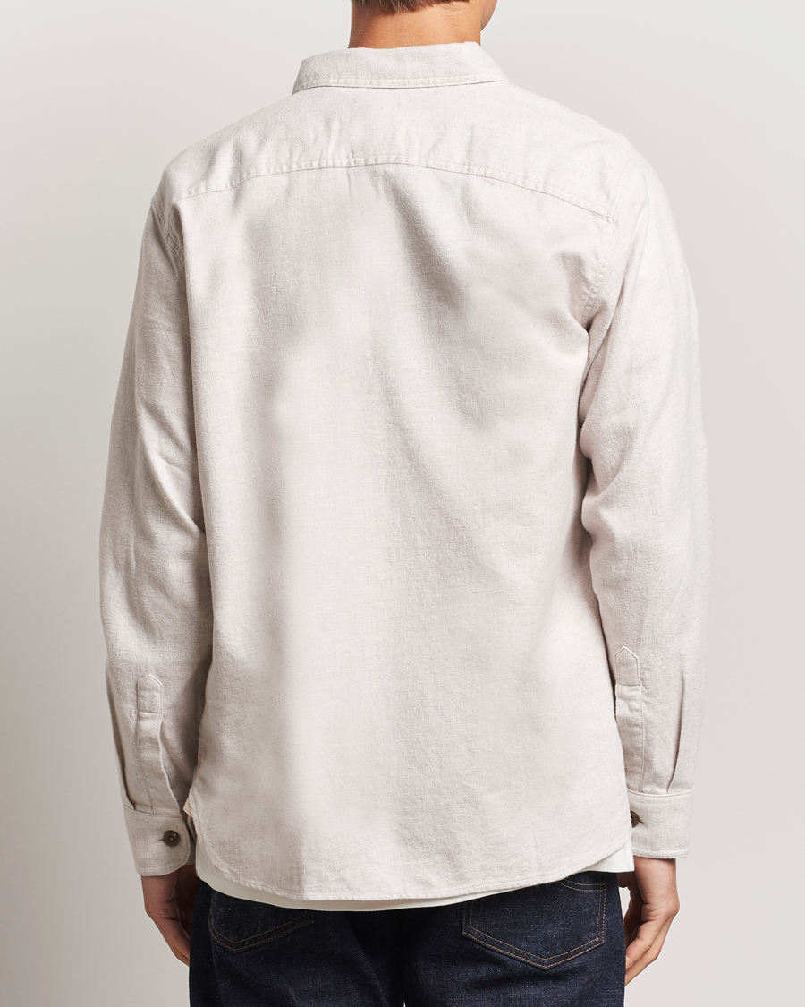 Herre | Skjorter | Pendleton | Burnside Flannel Shirt Natural