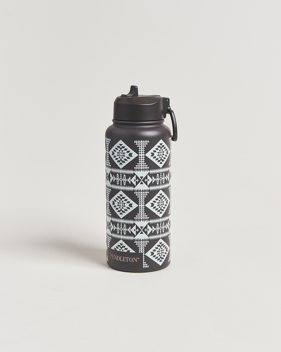 Herre | Pendleton Insulated Bottle Basket Maker Black | Pendleton | Insulated Bottle Basket Maker Black
