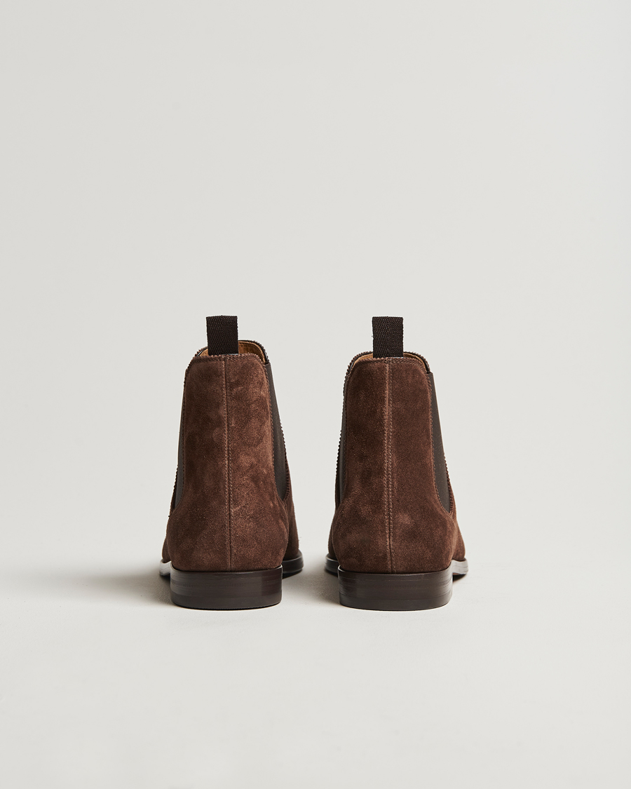 Herre | Ralph Lauren Purple Label Chelsea Boots Dark Brown Suede | Ralph Lauren Purple Label | Chelsea Boots Dark Brown Suede