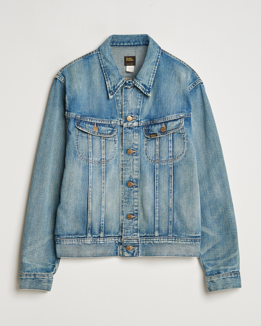 Herre | Jakker | RRL | Lot 271 Denim Jacket Leeland Wash