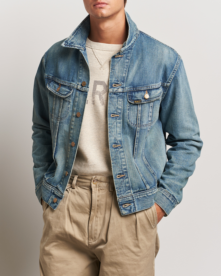 Herre | Jakker | RRL | Lot 271 Denim Jacket Leeland Wash