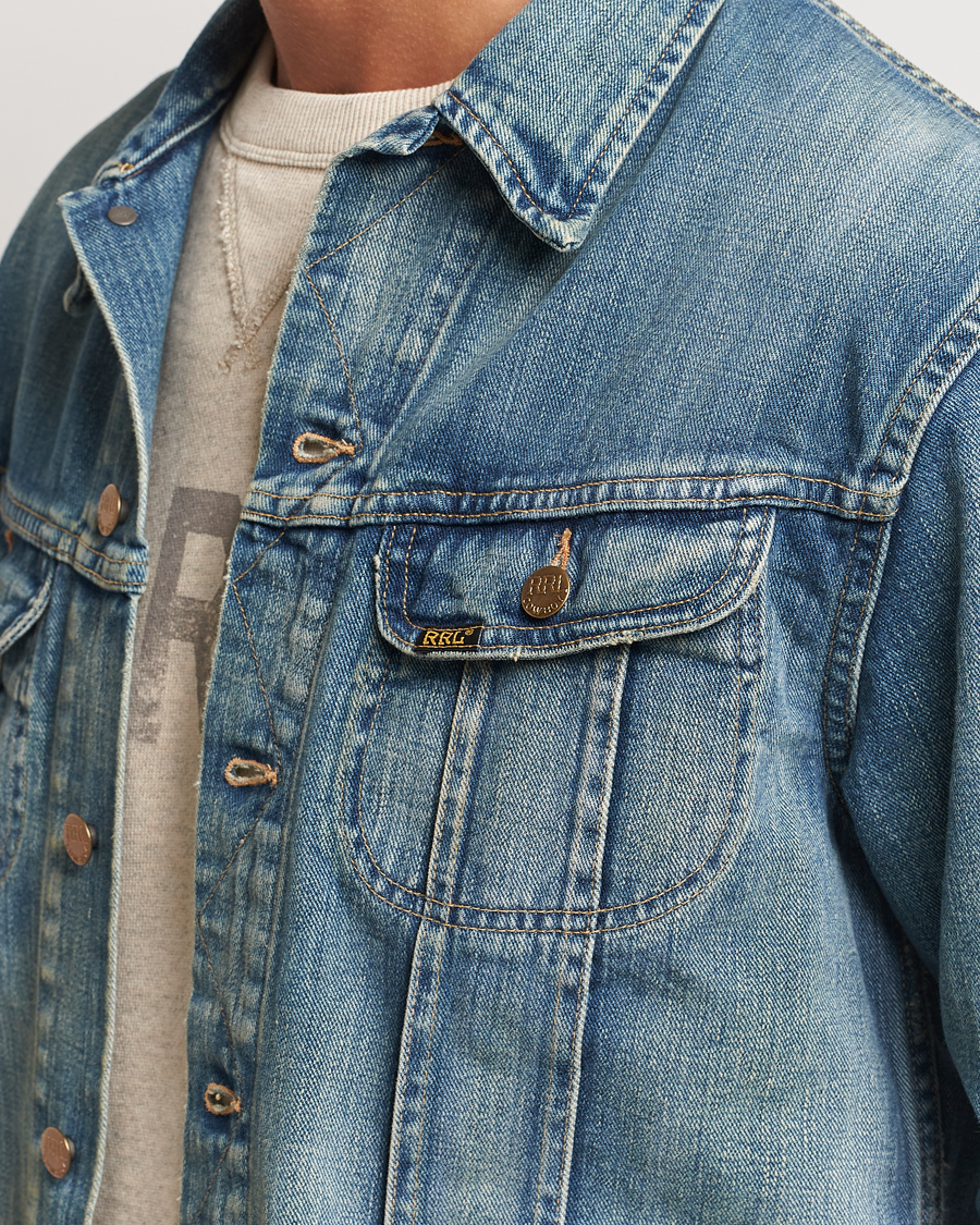 Herre | Jakker | RRL | Lot 271 Denim Jacket Leeland Wash