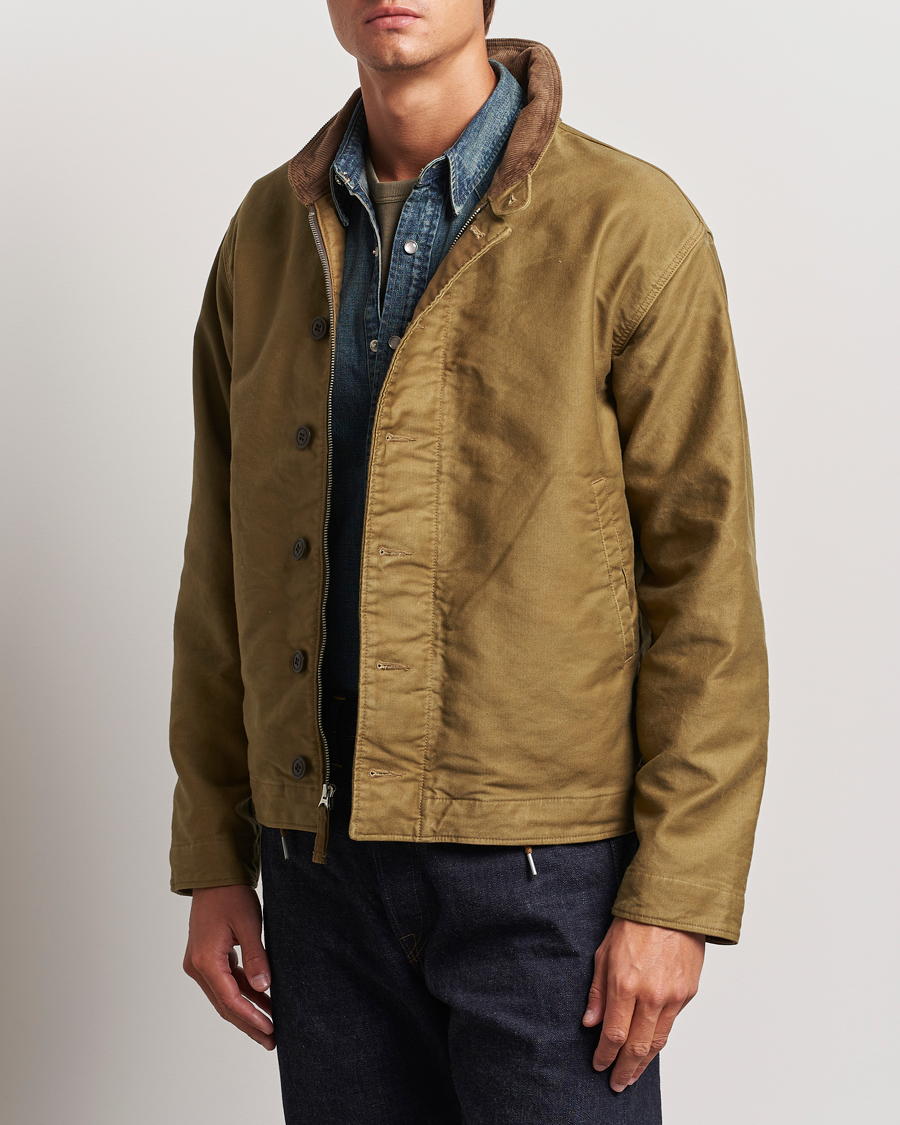 Herre | Jakker | RRL | Bower Deck Jacket Khaki