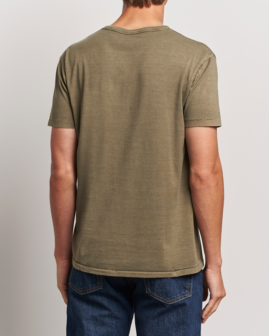 Herre | T-Shirts | RRL | Graphic Short Sleeve T-Shirt Olive