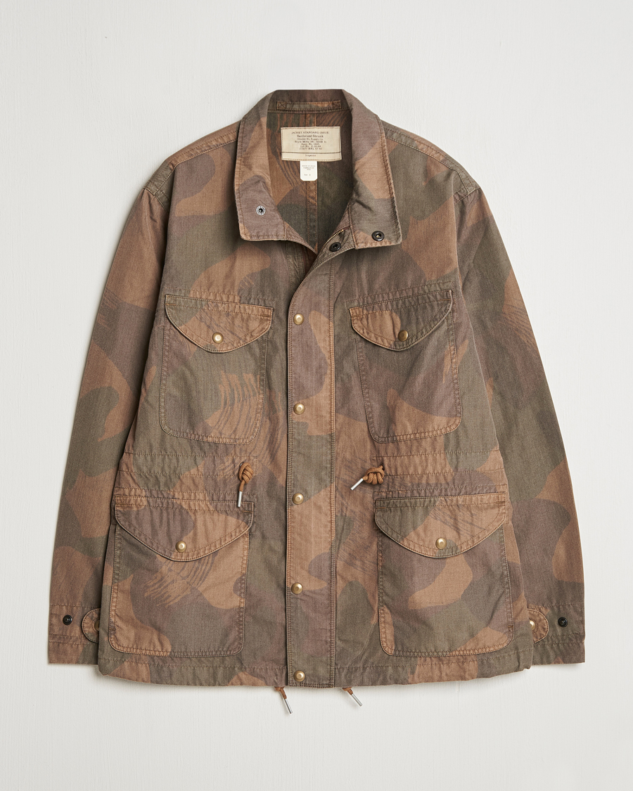 Herre | Jakker | RRL | Riley Unlined Field Jacket Brush Stroke Camo