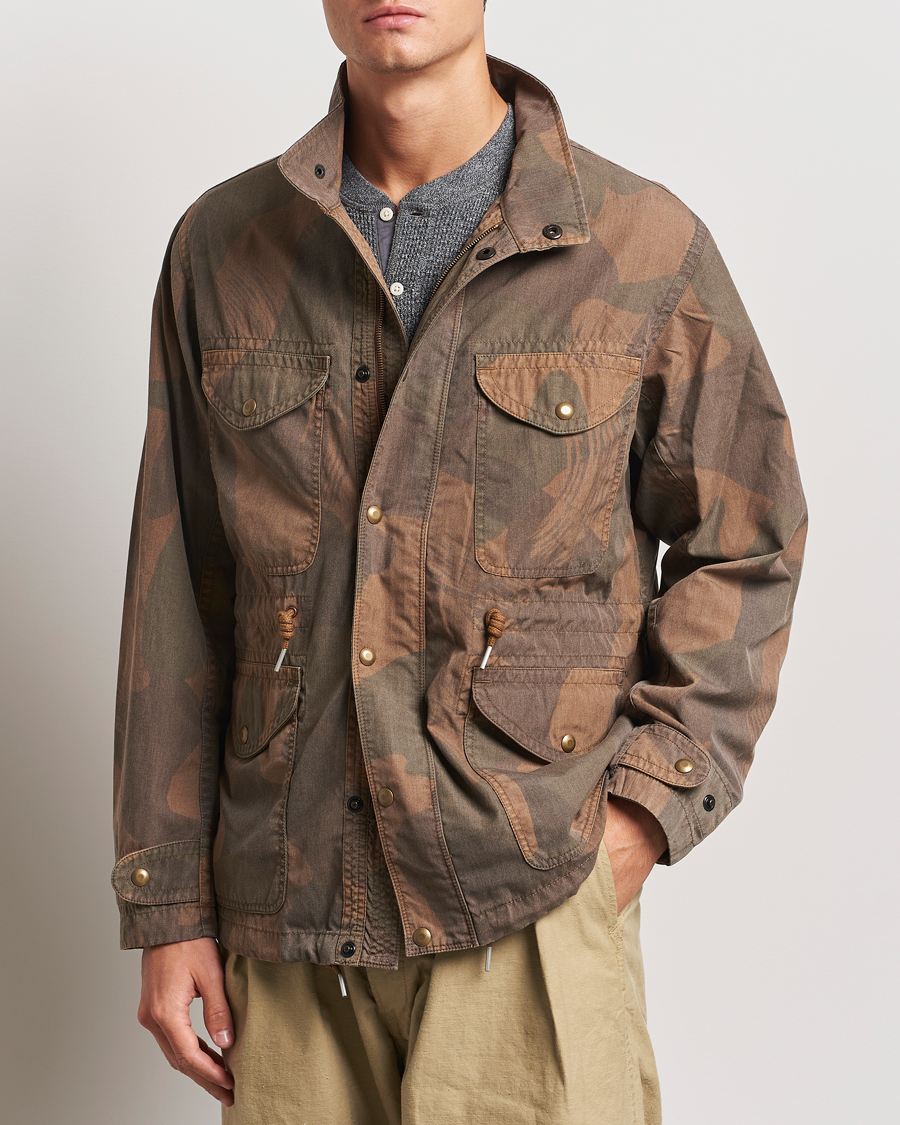Herre | Jakker | RRL | Riley Unlined Field Jacket Brush Stroke Camo