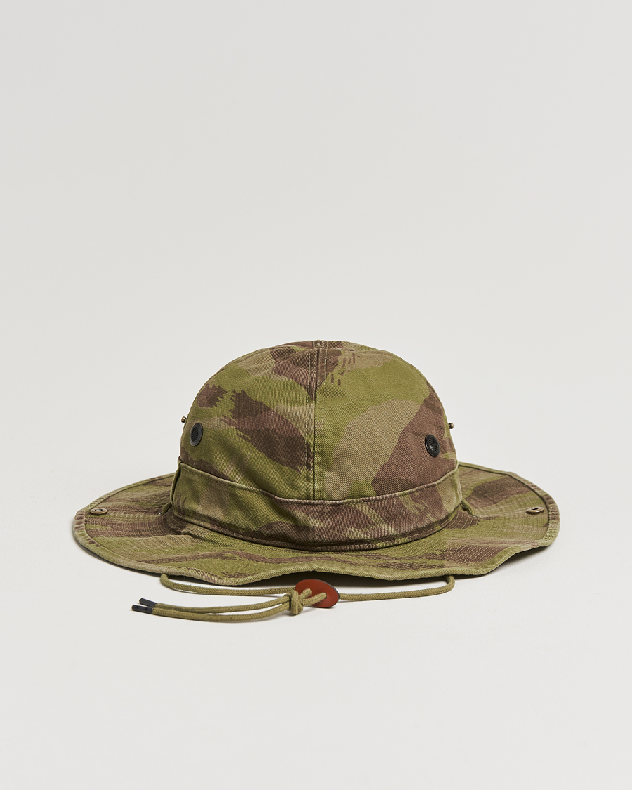 Herre | RRL Jungle Boonie Hat Olive Camo | RRL | Jungle Boonie Hat Olive Camo