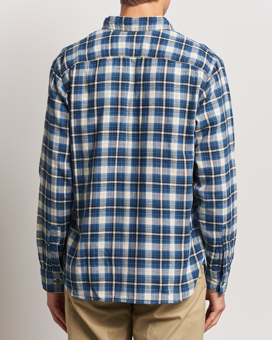 Herre | Skjorter | RRL | Herc Flannel Shirt Blue Check