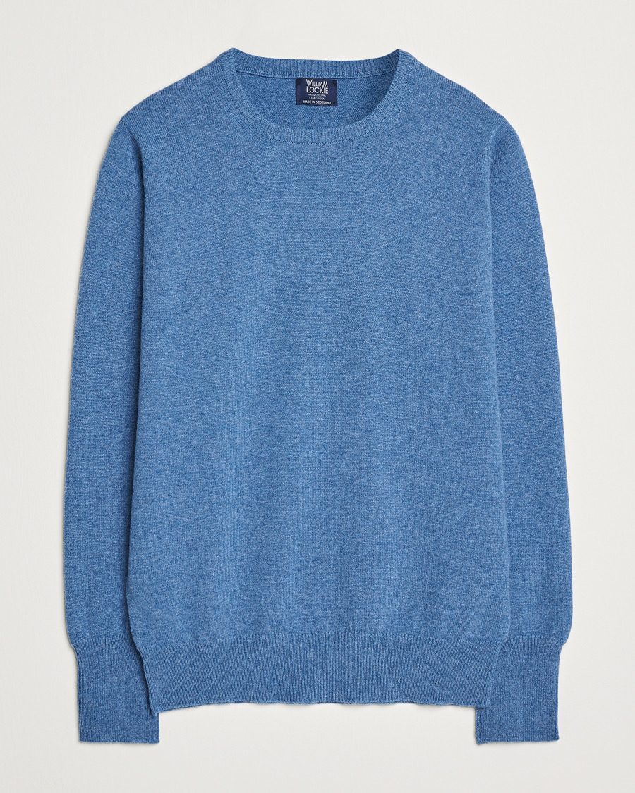 Herre | Trøjer | William Lockie | Rob Lambswool Crewneck Jeans