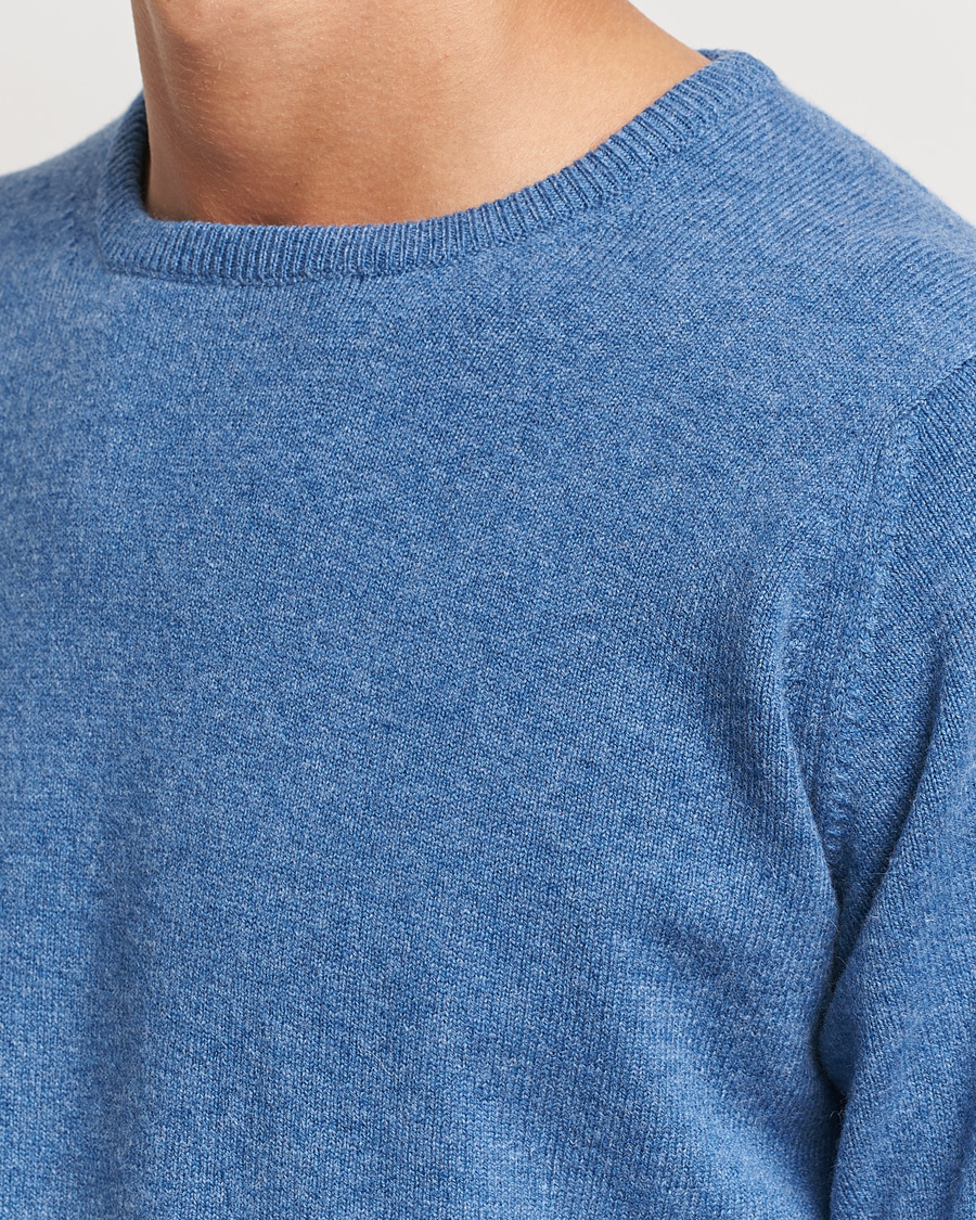Herre | Trøjer | William Lockie | Rob Lambswool Crewneck Jeans