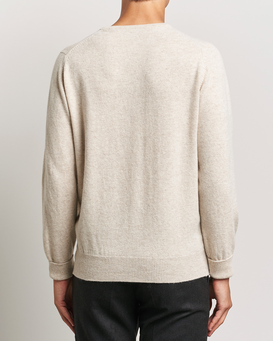 Herre | Trøjer | William Lockie | Rob Lambswool Crewneck Linen
