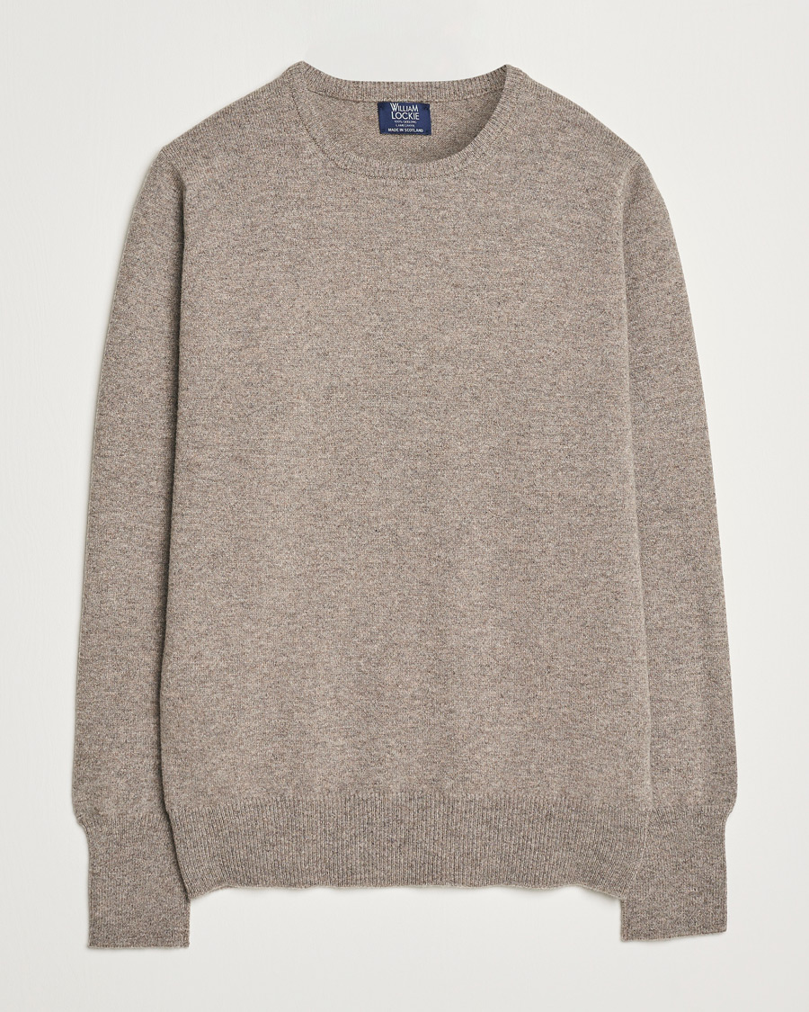 Herre | Trøjer | William Lockie | Rob Lambswool Crewneck Vole