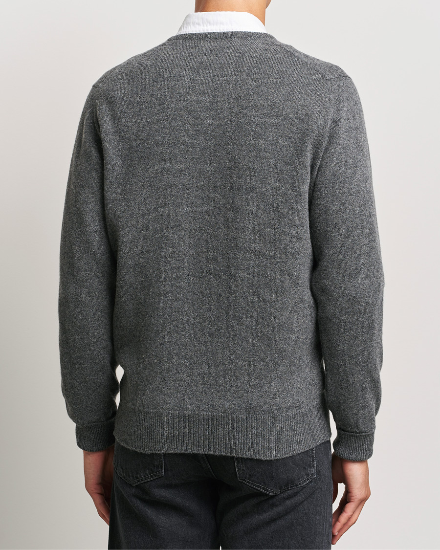 Herre | Trøjer | William Lockie | Rob Lambswool V-Neck Cliff