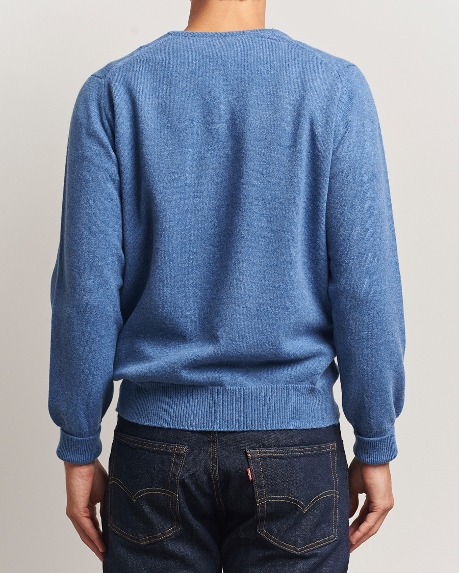 Herre | Trøjer | William Lockie | Rob Lambswool V-Neck Clyde