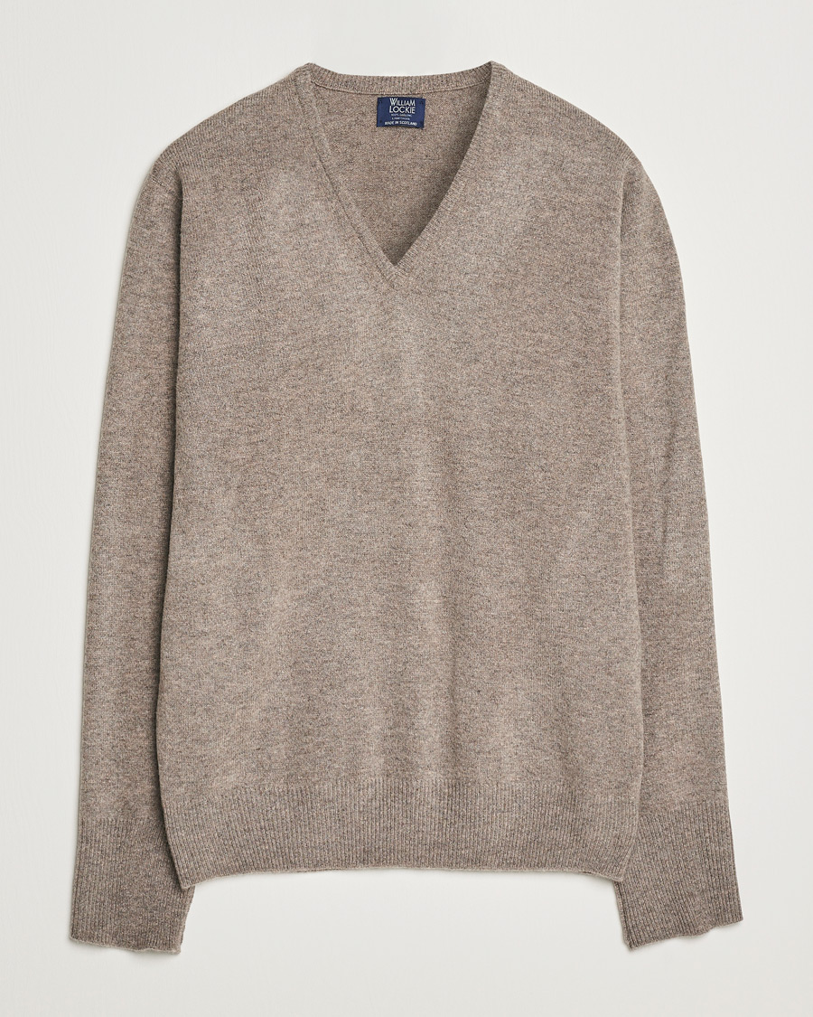 Herre | Trøjer | William Lockie | Rob Lambswool V-Neck Vole
